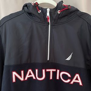 EUC Nautica 1/4 Zip Hoodie Pullover